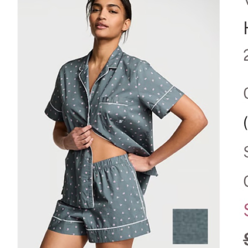 Victoria’s Secret 100% cotton pajama sleep set